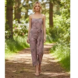 Overlover Avalon Jumpsuit Medium Pink NWT